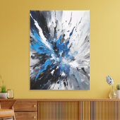 Abstrakte Kunst Leinwanddruck (Insitu (Wohnzimmer))