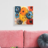 Abstrakte Kunst Leinwanddruck (Insitu (Wohnzimmer))