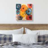 Abstrakte Kunst Leinwanddruck (Insitu (Schlafzimmer))