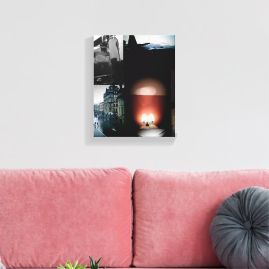 Abstrakte Kunst Leinwanddruck (Insitu (Wohnzimmer))