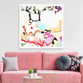 Abstrakte Kunst Leinwanddruck (Insitu (Wohnzimmer))