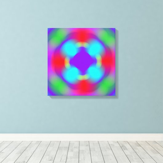 Abstrakte Kunst Leinwanddruck (Insitu (Holzboden))