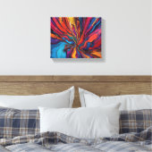Abstrakte Kunst Leinwanddruck (Insitu (Schlafzimmer))