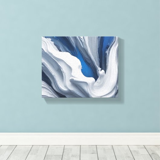 Abstrakte Kunst Leinwanddruck (Insitu (Holzboden))