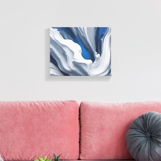 Abstrakte Kunst Leinwanddruck (Insitu (Wohnzimmer))