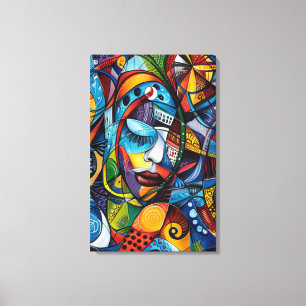 Abstrakte Kunst Leinwanddruck