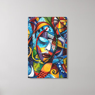 Abstrakte Kunst Leinwanddruck