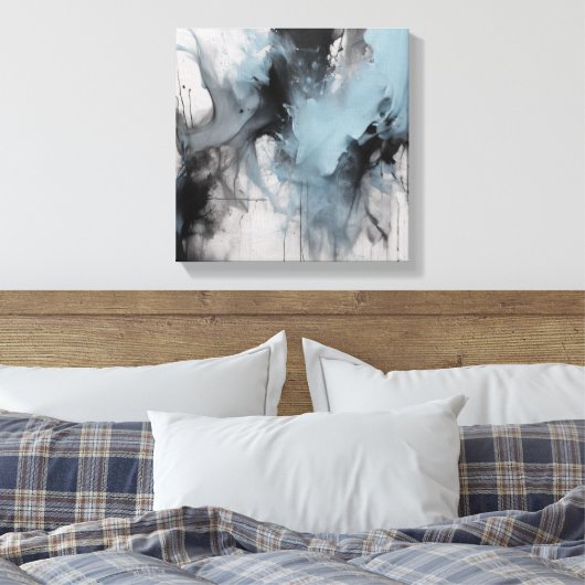 Abstrakte Kunst Leinwanddruck (Insitu (Schlafzimmer))