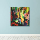 Abstrakte Kunst Leinwanddruck (Insitu (Holzboden))