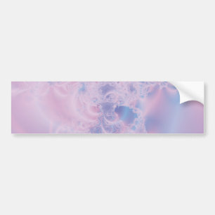 Abstrakte Kunst Leuchtendes Rosa Autoaufkleber