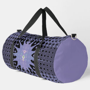 Abstrakte Kunst Lila Raum Fraktal Duffle Bag