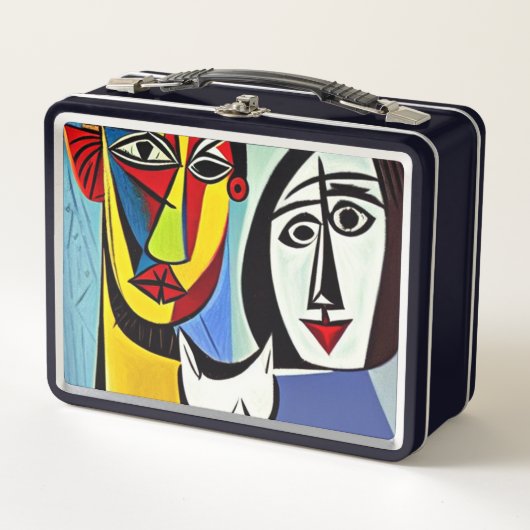 Abstrakte Kunst Lunchbox (Vorderseite)