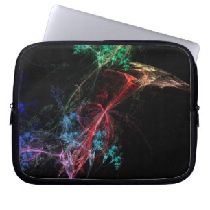 Abstrakte Kunst Magische Lichter Laptopschutzhülle