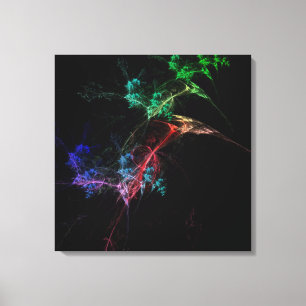 Abstrakte Kunst Magische Lichter Leinwanddruck