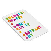 Abstrakte Kunst Magnet (Rechte Seite)