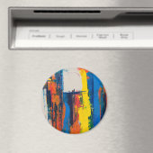 Abstrakte Kunst Magnet (In Situ (Geschirrspüler))