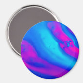Abstrakte Kunst Magnet (Vorderseite/Rückseite)