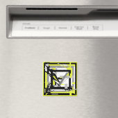 Abstrakte Kunst Magnet (In Situ (Geschirrspüler))