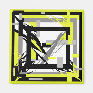 Abstrakte Kunst Magnet