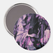Abstrakte Kunst Magnet (Vorderseite/Rückseite)