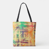 Abstrakte Kunst malen #28 Tasche (Rückseite)