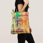Abstrakte Kunst malen #28 Tasche (Von Nahem)