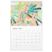 Abstrakte Kunst-Mauer-Kalender von Janz Kalender (Feb 2027)