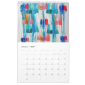 Abstrakte Kunst-Mauer-Kalender von Janz Kalender (Jan 2027)