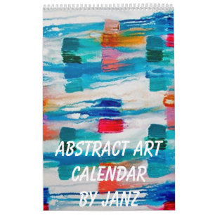 Abstrakte Kunst-Mauer-Kalender von Janz Kalender
