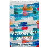 Abstrakte Kunst-Mauer-Kalender von Janz Kalender (Titelbild)
