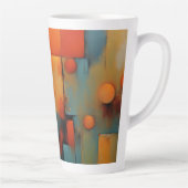 Abstrakte Kunst Milchtasse (Rechts)