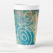Abstrakte Kunst Milchtasse (Vorderseite)