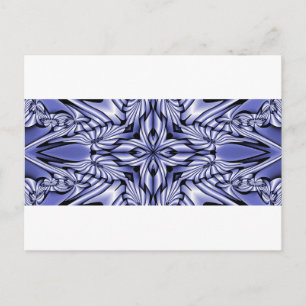 Abstrakte KUNST - Mini-Kaleidoskop 1 Postkarte