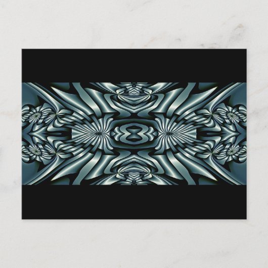 Abstrakte KUNST - Mini-Kaleidoskop 2 Postkarte (Vorderseite)