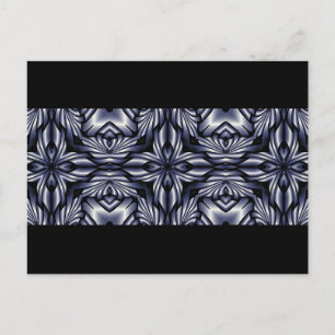 Abstrakte KUNST - Mini-Kaleidoskop 3 Postkarte