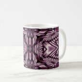 Abstrakte KUNST - Mini-Kaleidoskop 4 Kaffeetasse (VorderseiteRechts)