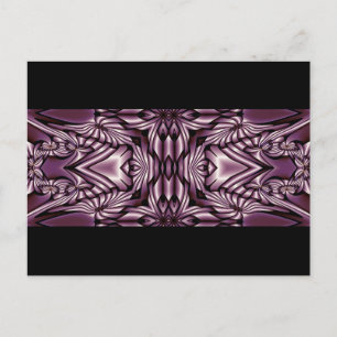 Abstrakte KUNST - Mini-Kaleidoskop 4 Postkarte