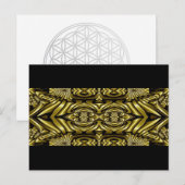 Abstrakte KUNST - Mini-Kaleidoskop 5 Postkarte (Vorne/Hinten)