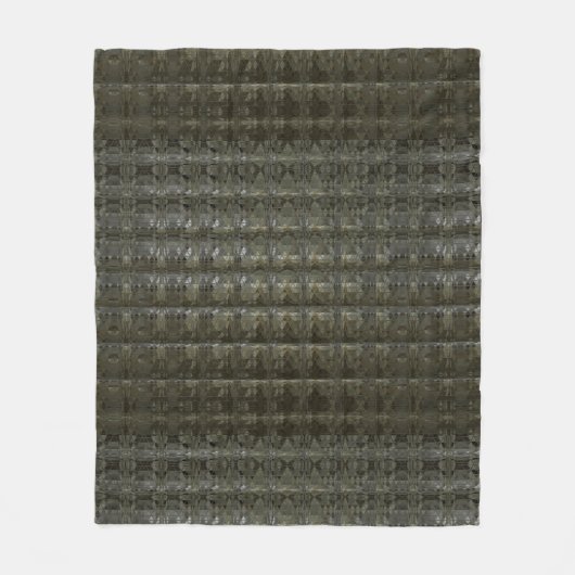 Abstrakte Kunst mit geometrischem Glasmotiv Fleecedecke (Vorderseite)
