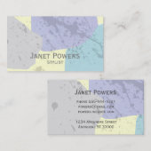 abstrakte Kunst, moderne, benutzerdefinierte Visit Visitenkarte (Vorne/Hinten)