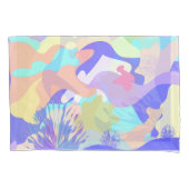 Abstrakte Kunst Moderne Einzigartig Stilvolles Duv Kissenbezug (Vorderseite)