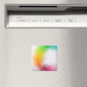 Abstrakte Kunst Moderne elegante Vorlage Magnet (In Situ (Geschirrspüler))