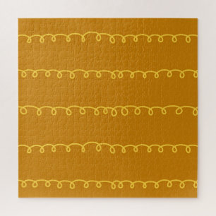 Abstrakte Kunst: Modernes Wrapping Design Puzzle