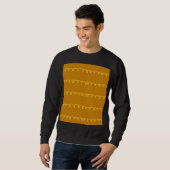 Abstrakte Kunst: Modernes Wrapping Design Sweatshirt (Vorne ganz)