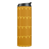 Abstrakte Kunst: Modernes Wrapping Design Thermosbecher (Nach links gedreht)