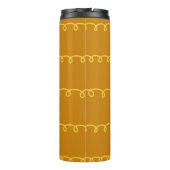 Abstrakte Kunst: Modernes Wrapping Design Thermosbecher (Rückseite)