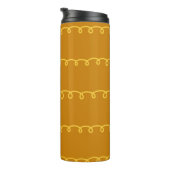 Abstrakte Kunst: Modernes Wrapping Design Thermosbecher (Nach rechts gedreht)