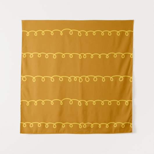 Abstrakte Kunst: Modernes Wrapping Design Wandteppich (Vorderseite)