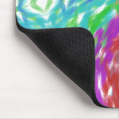 Abstrakte Kunst Mousepad (Ecke)