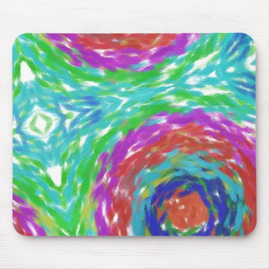 Abstrakte Kunst Mousepad (Vorne)